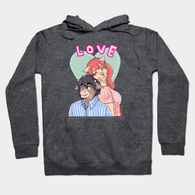 Furry fandom hoodie top